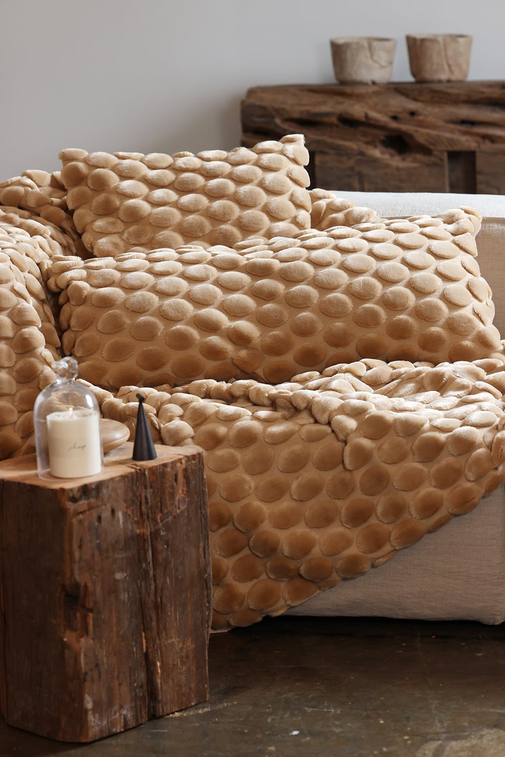Ceannis Egg Kuddfodral 50x50cm, Beige - Azalea Home