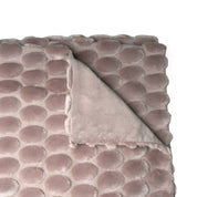 Ceannis Egg Pläd 130x170cm, Rosa - Azalea Home