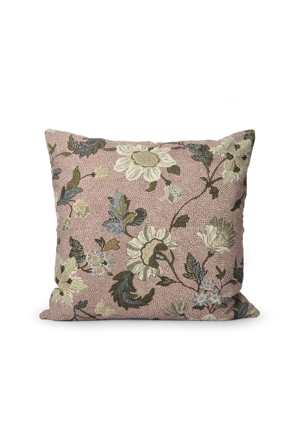 Ceannis Flower Linen Kuddfodral 50x50cm, Rosa - Azalea Home