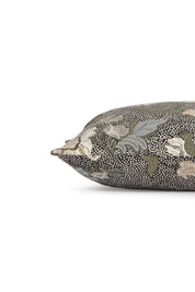 Ceannis Flower Linen Kuddfodral 50x50cm, Svart - Azalea Home