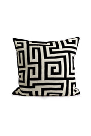 Ceannis Knitted Kuddfodral 50x50cm, Svart - Azalea Home