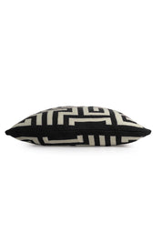 Ceannis Knitted Kuddfodral 50x50cm, Svart - Azalea Home