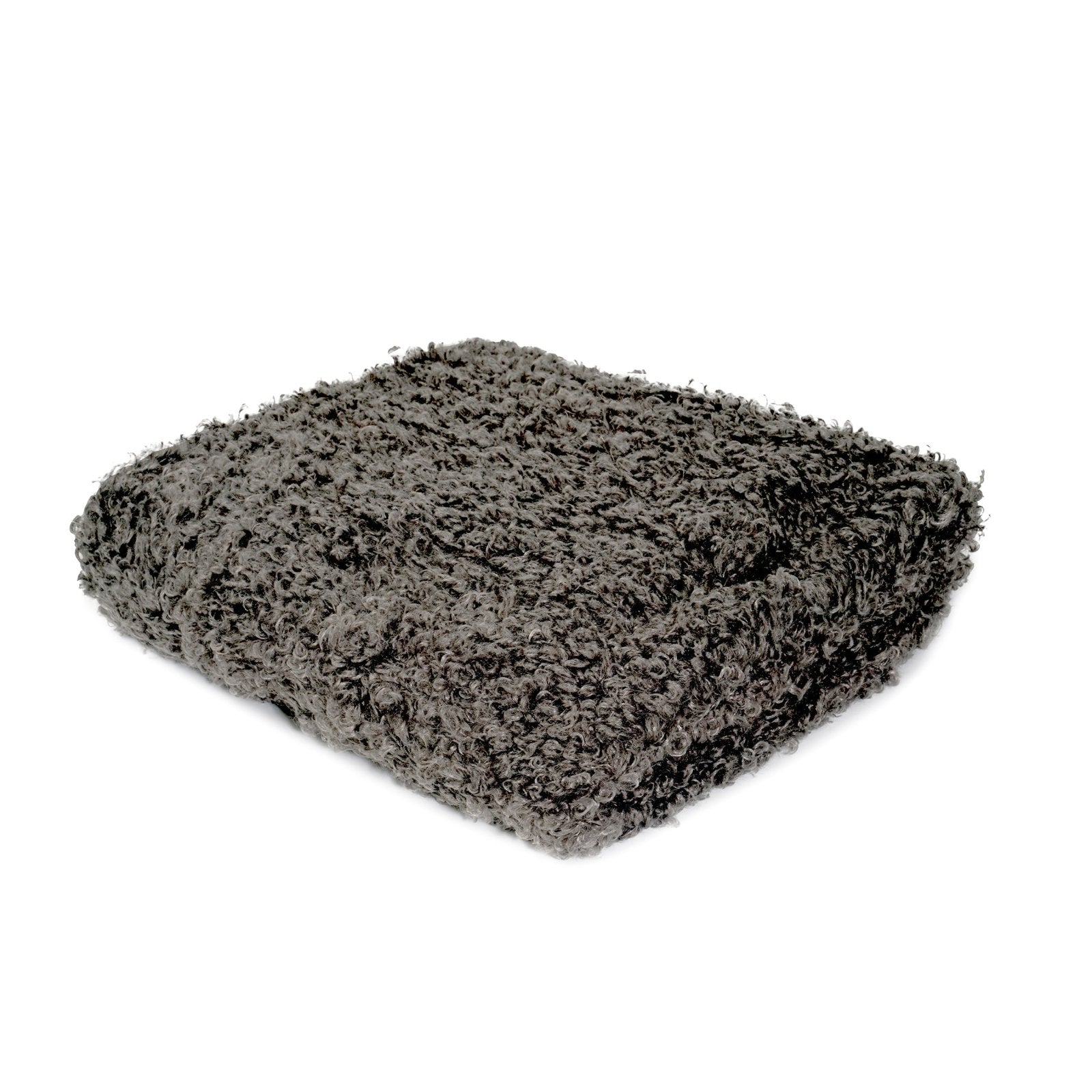 Ceannis Lamb Fake Fur Pläd 130x170cm, Grå - Azalea Home