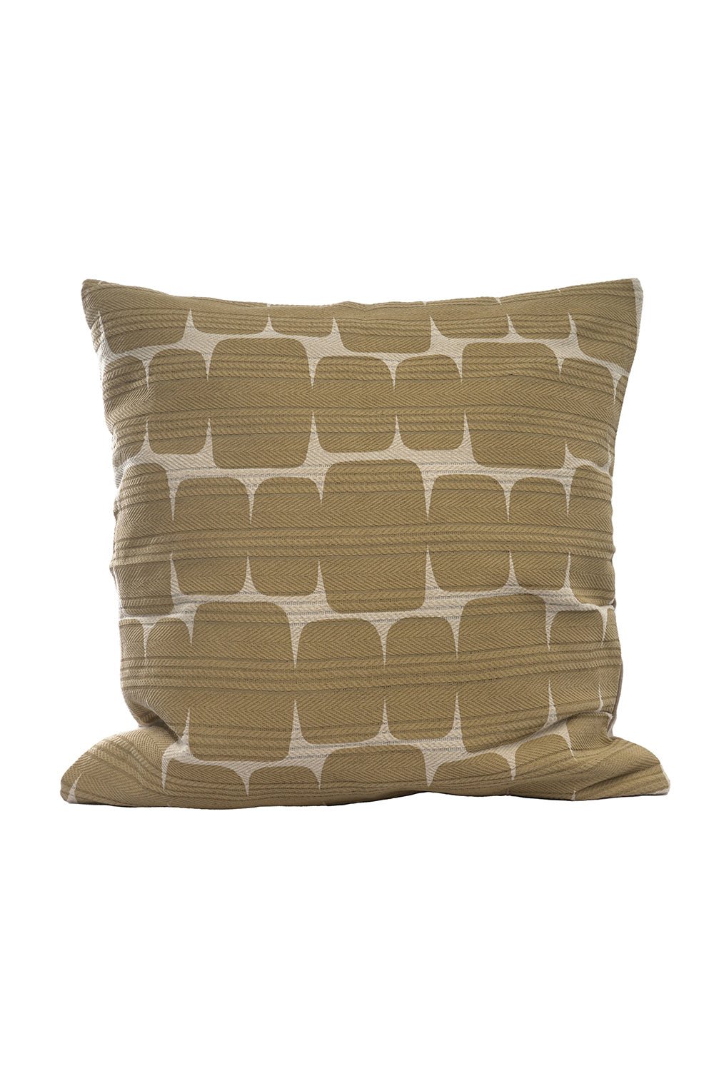 Ceannis Mini Check Kuddfodral 50x50cm, Beige - Azalea Home