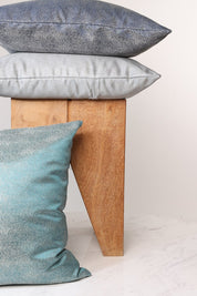 Ceannis Striped Kuddfodral 50x50cm, Petrol - Azalea Home