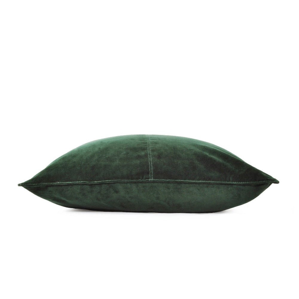 Ceannis Velvet Kuddfodral 50x50cm, New Dark Green - Azalea Home