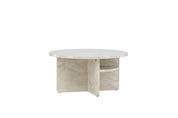 Ålesund Soffbord ø85, Beige