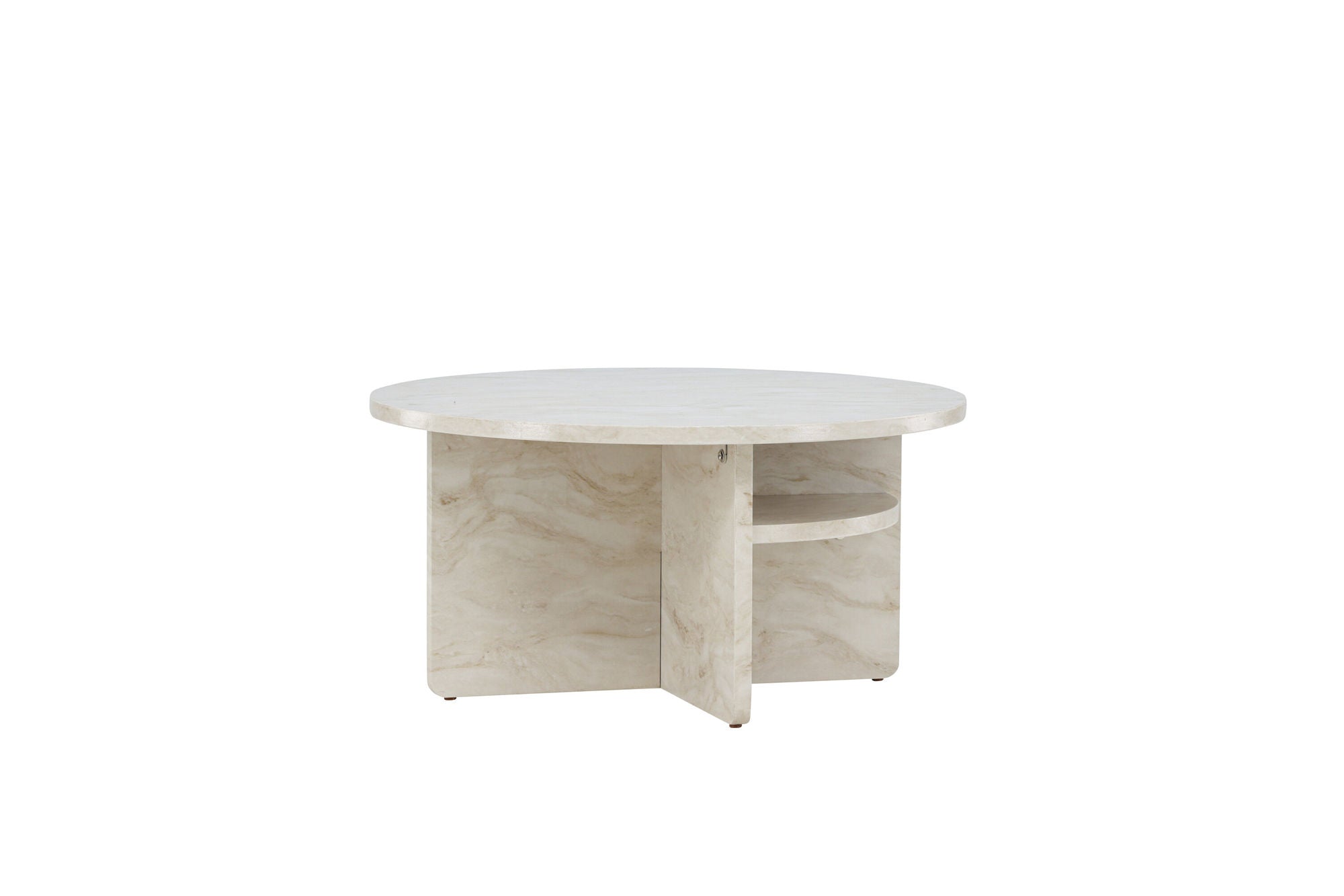 Ålesund Soffbord ø85, Beige