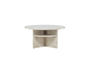 Ålesund Soffbord ø85, Beige