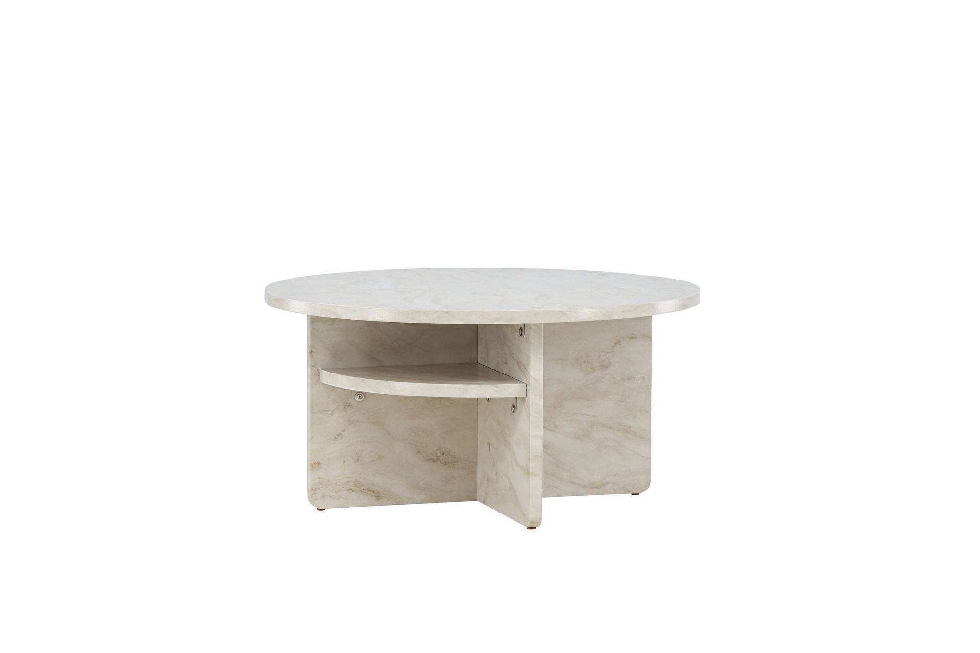 Ålesund Soffbord ø85, Beige