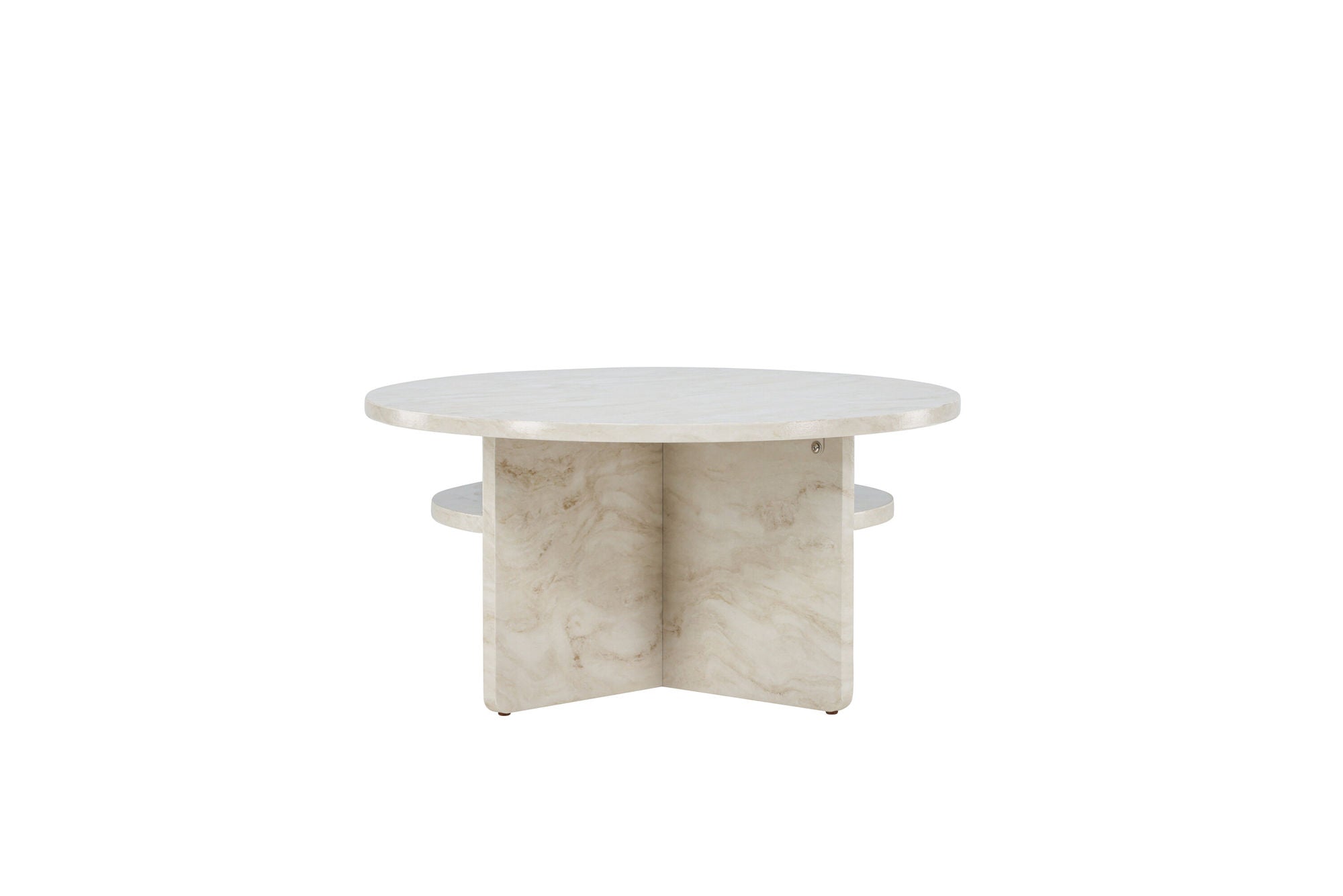 Ålesund Soffbord ø85, Beige