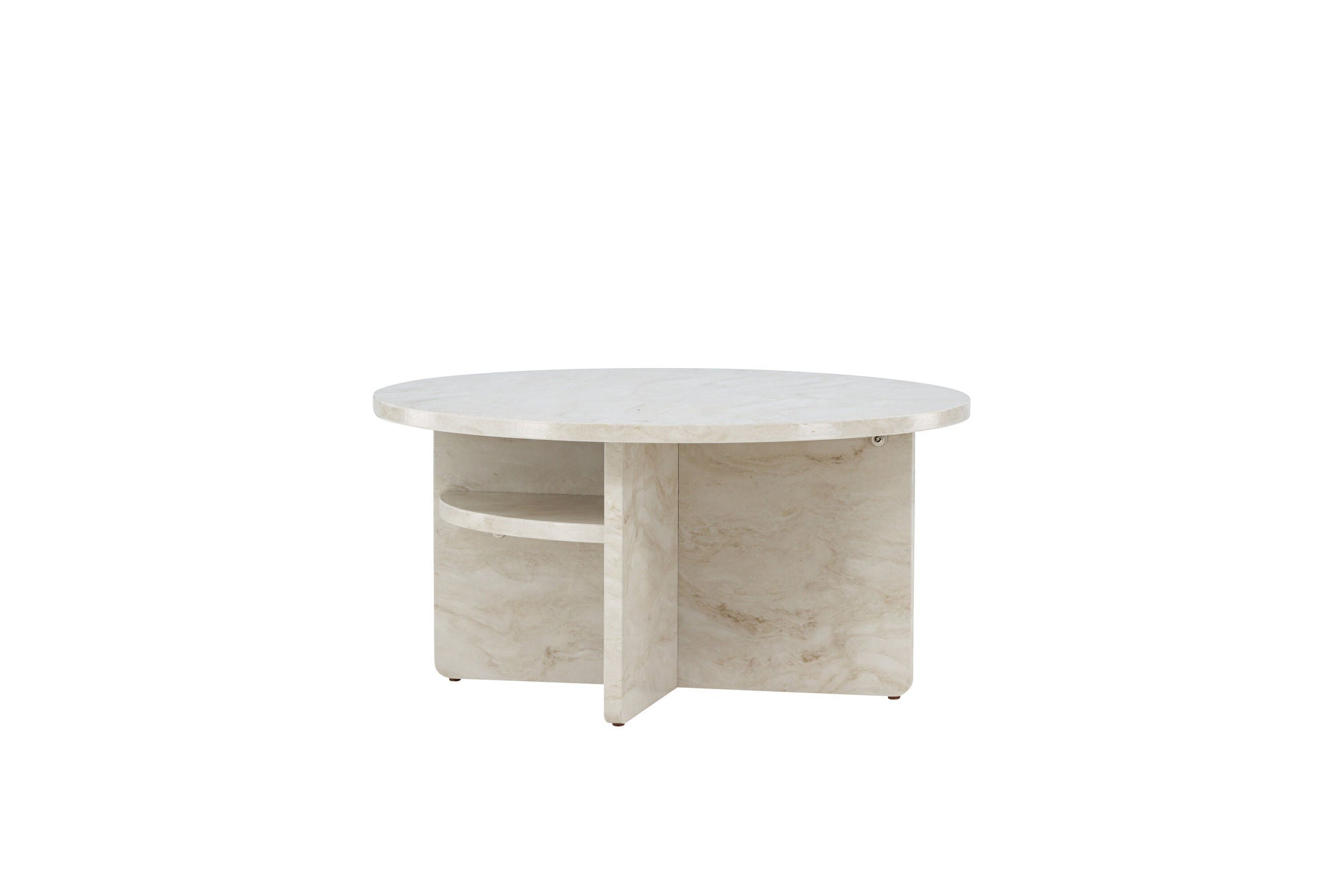 Ålesund Soffbord ø85, Beige