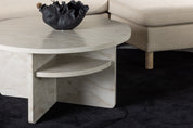 Ålesund Soffbord ø85, Beige