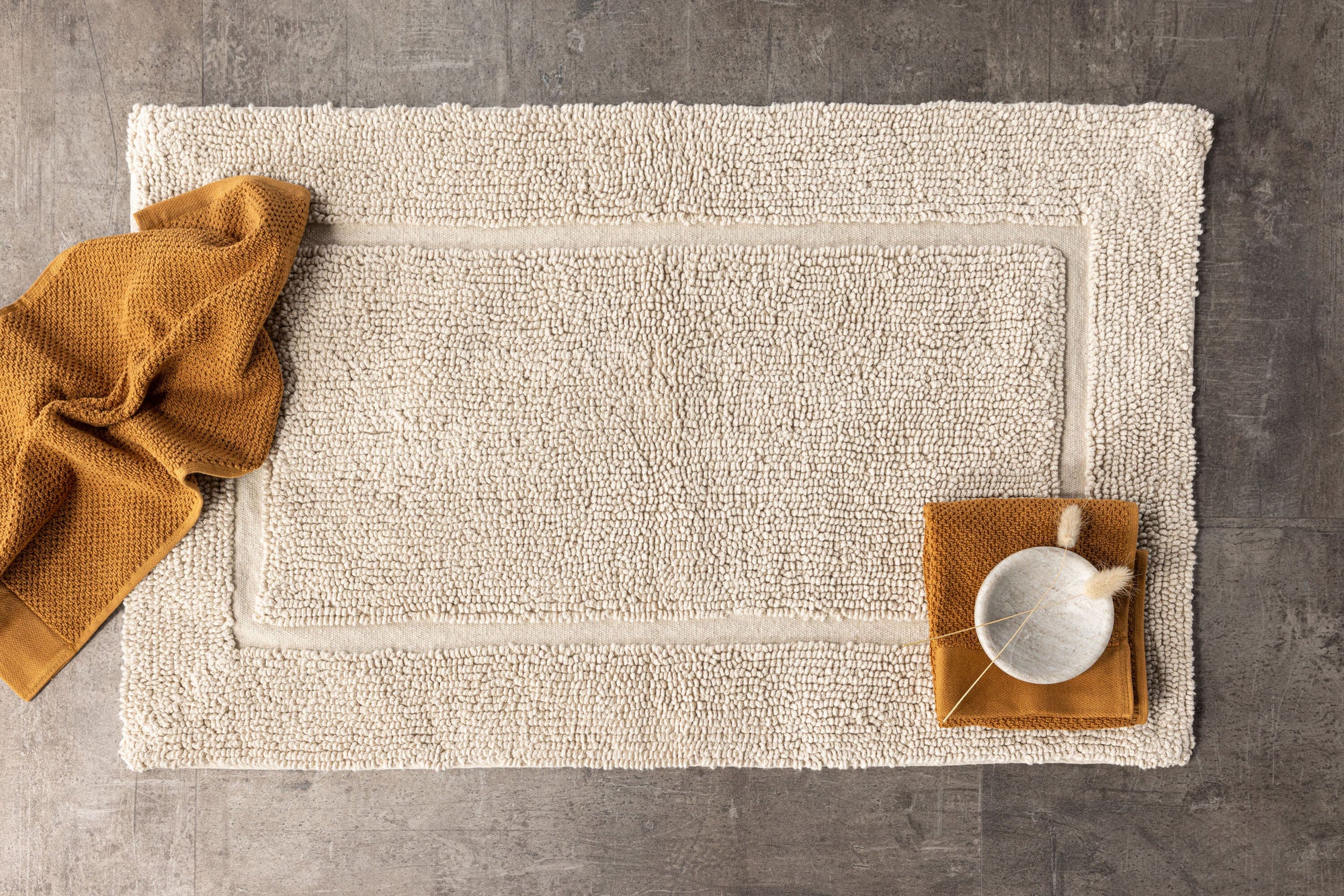 William Badrumsmatta 50x80, Beige