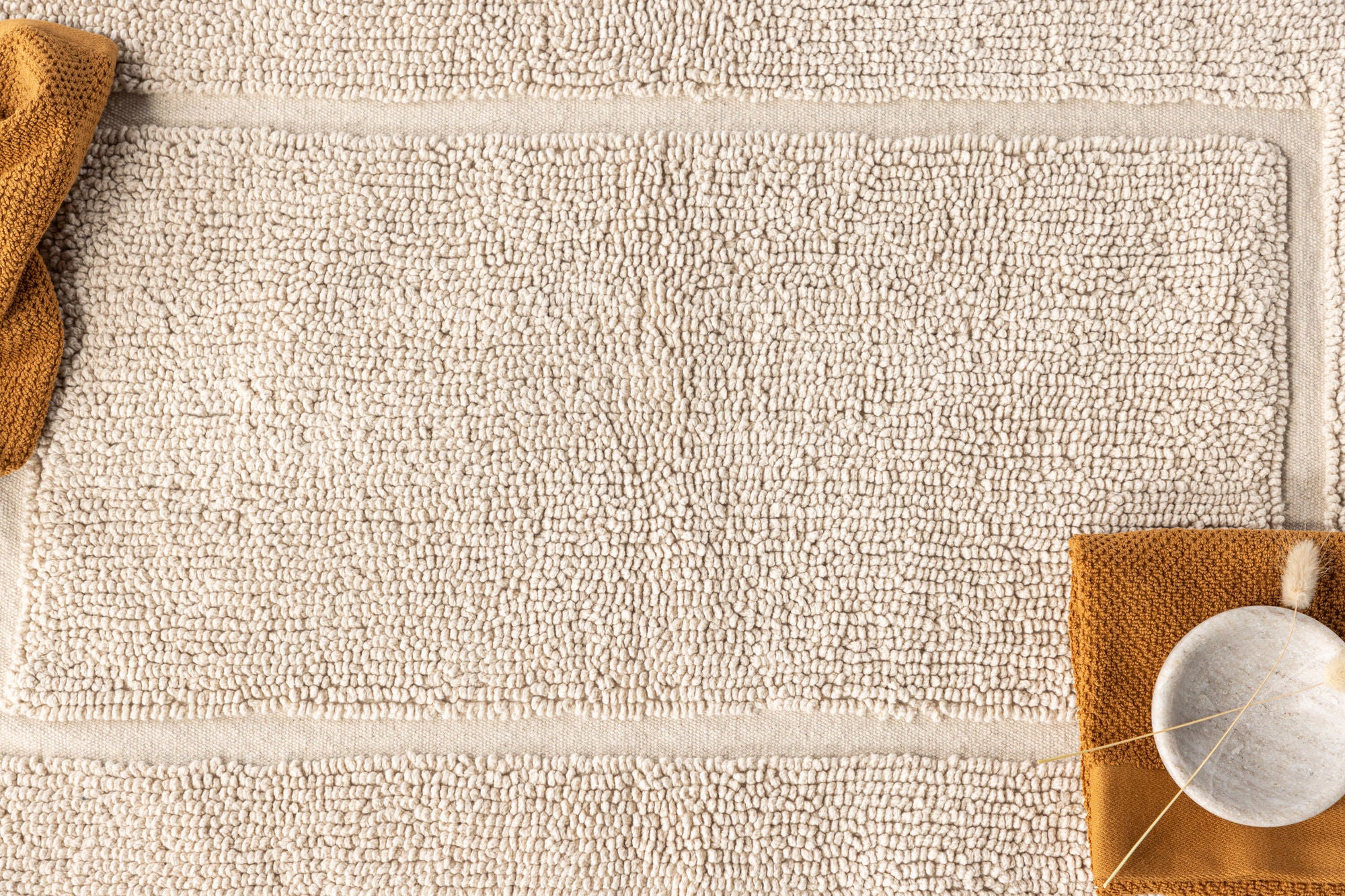 William Badrumsmatta 50x80, Beige