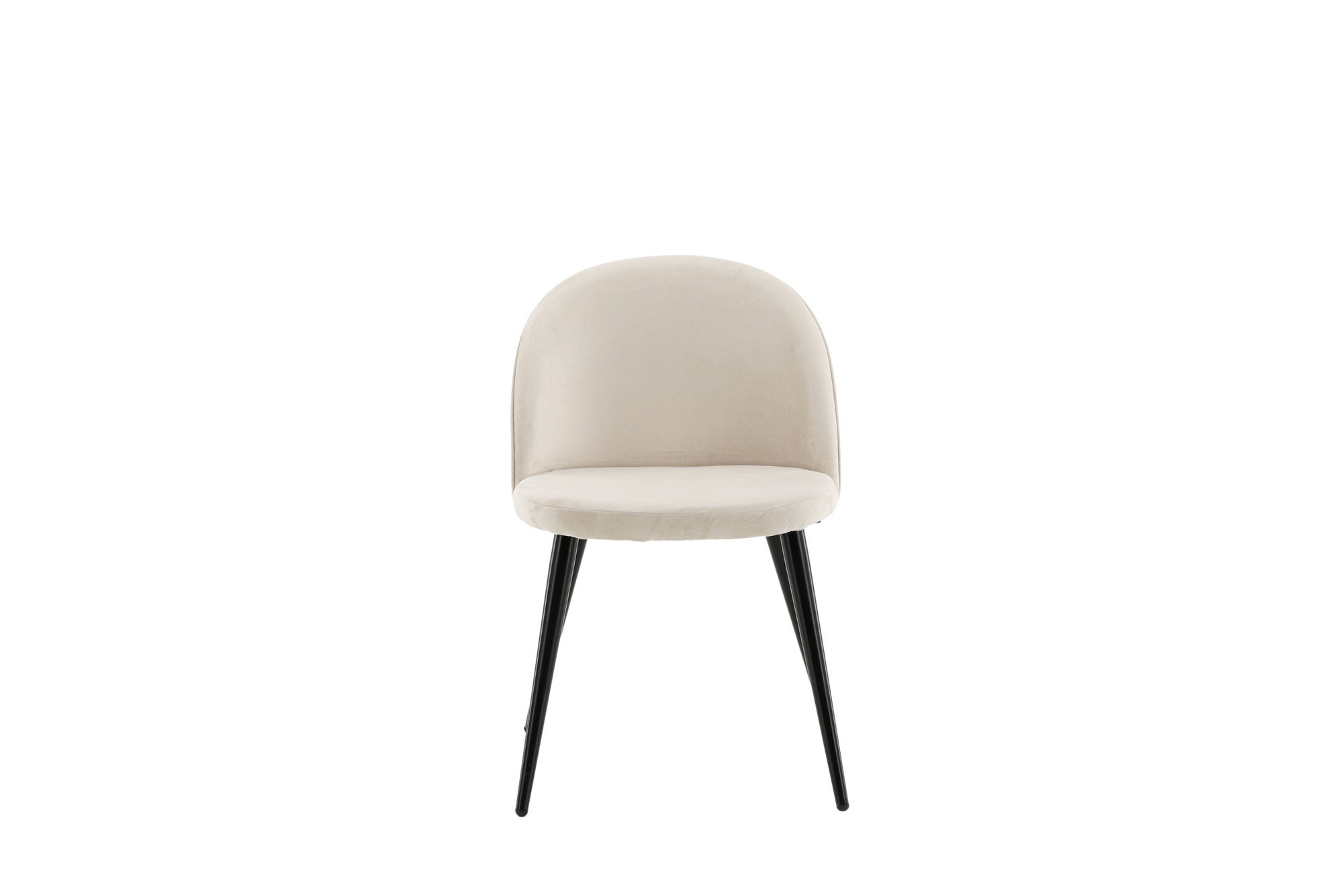 Vinga Matstol Sammet Beige, 2-Pack
