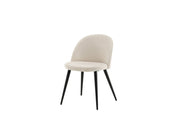 Vinga Matstol Sammet Beige, 2-Pack