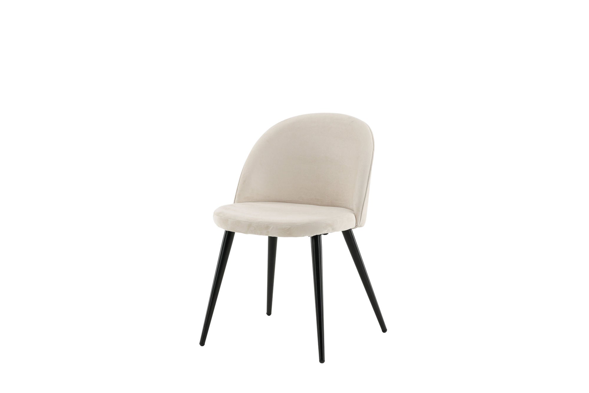 Vinga Matstol Sammet Beige, 2-Pack