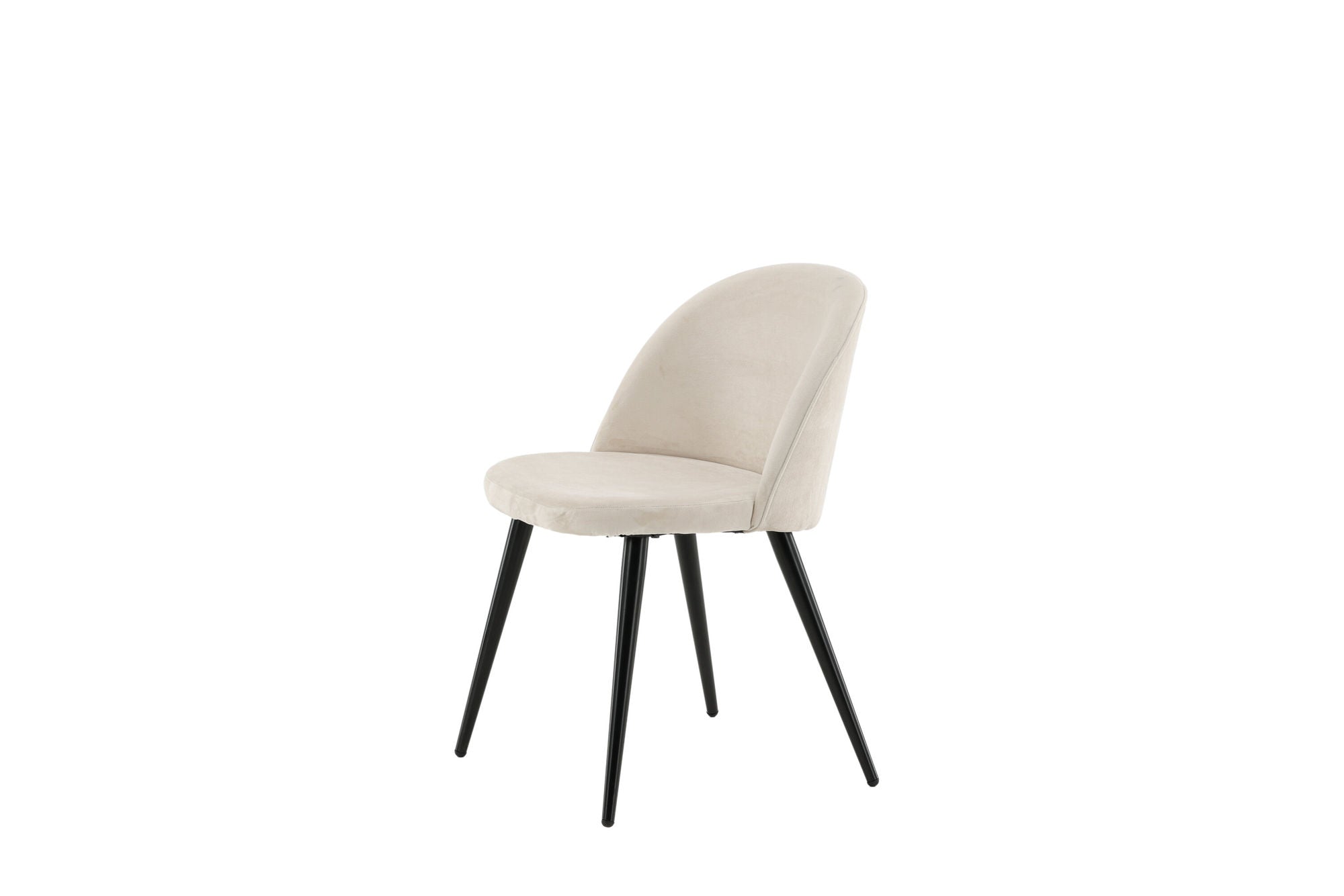 Vinga Matstol Sammet Beige, 2-Pack