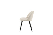 Vinga Matstol Sammet Beige, 2-Pack