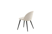 Vinga Matstol Sammet Beige, 2-Pack