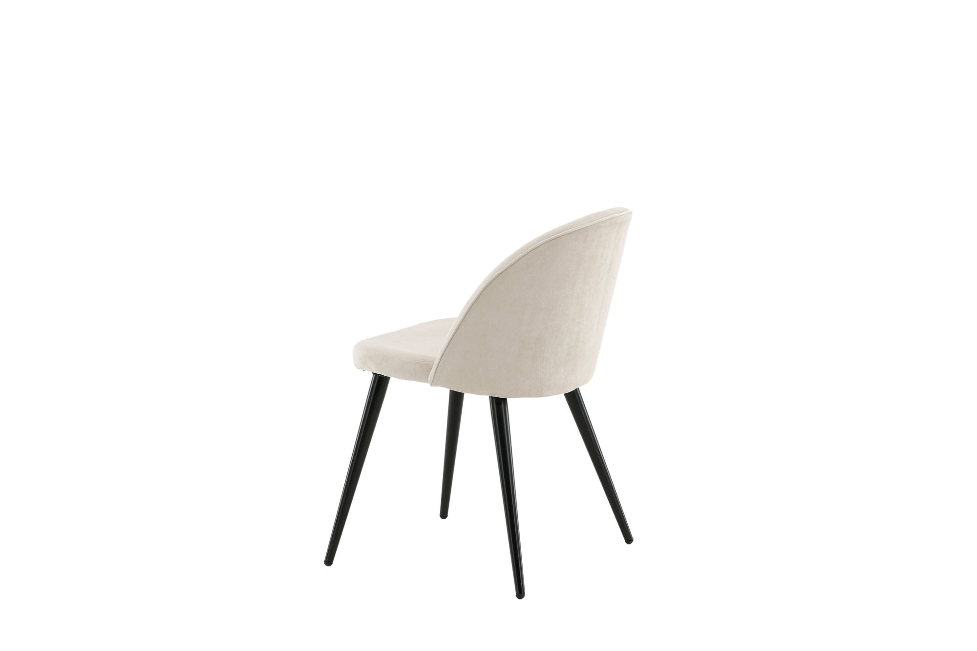 Vinga Matstol Sammet Beige, 2-Pack