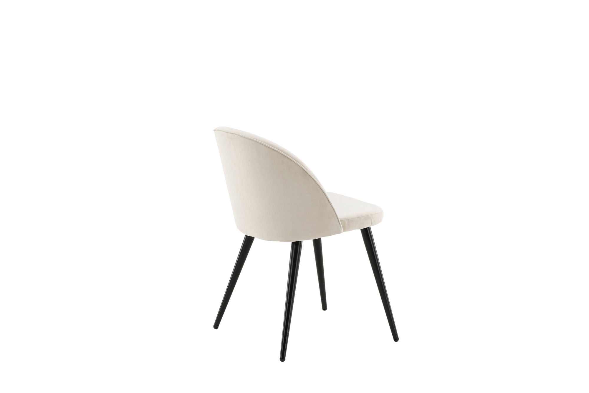 Vinga Matstol Sammet Beige, 2-Pack