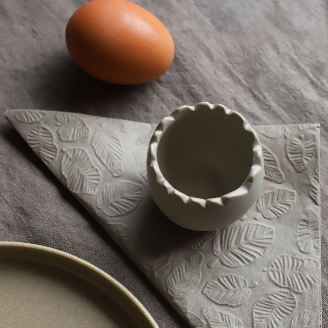 Cooee Design Äggkopp 2 - Pack, Sand - Azalea Home