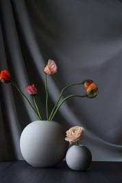 Cooee Design Ball Vas 20cm, Grå - Azalea Home