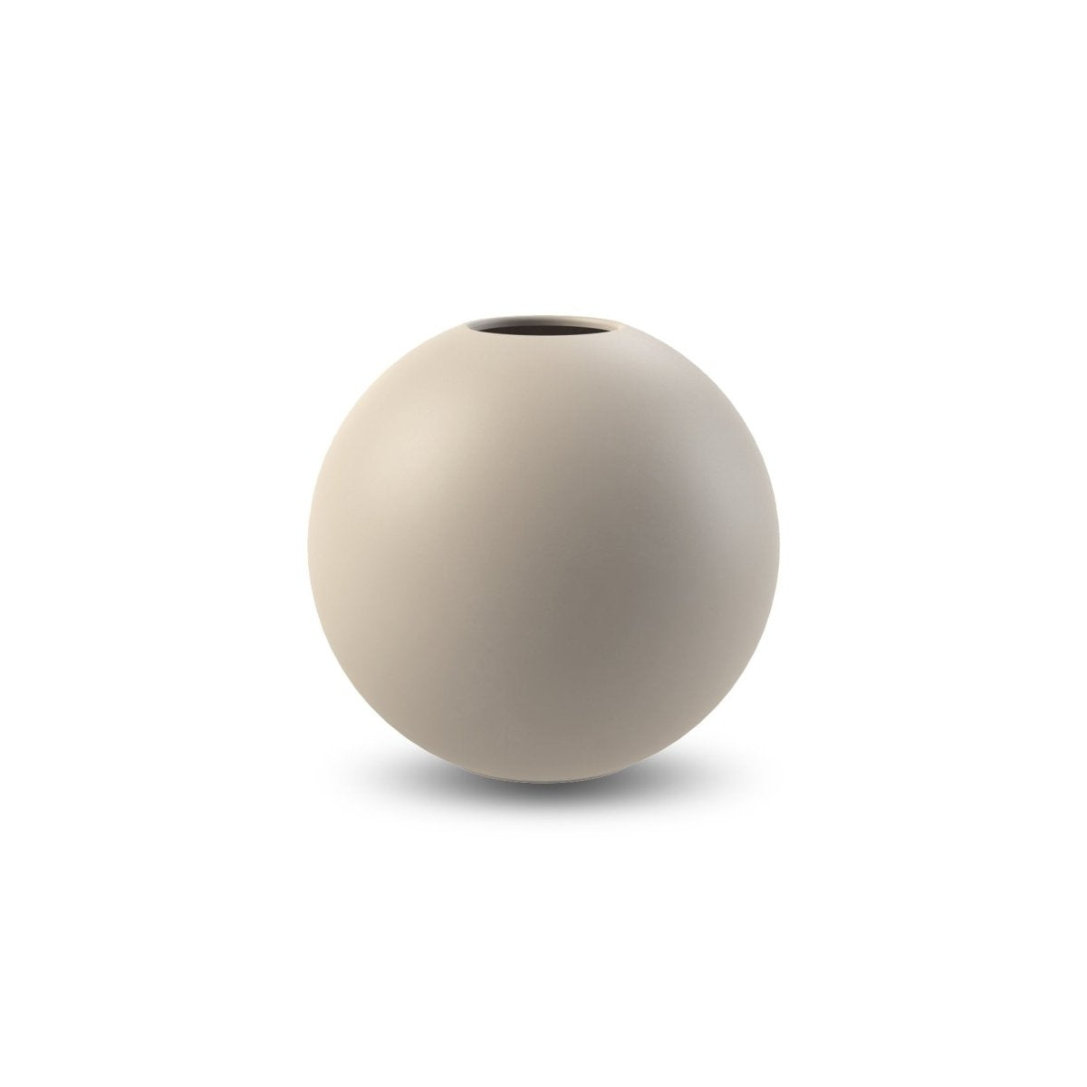 Cooee Design Ball Vas 20cm, Sand - Azalea Home