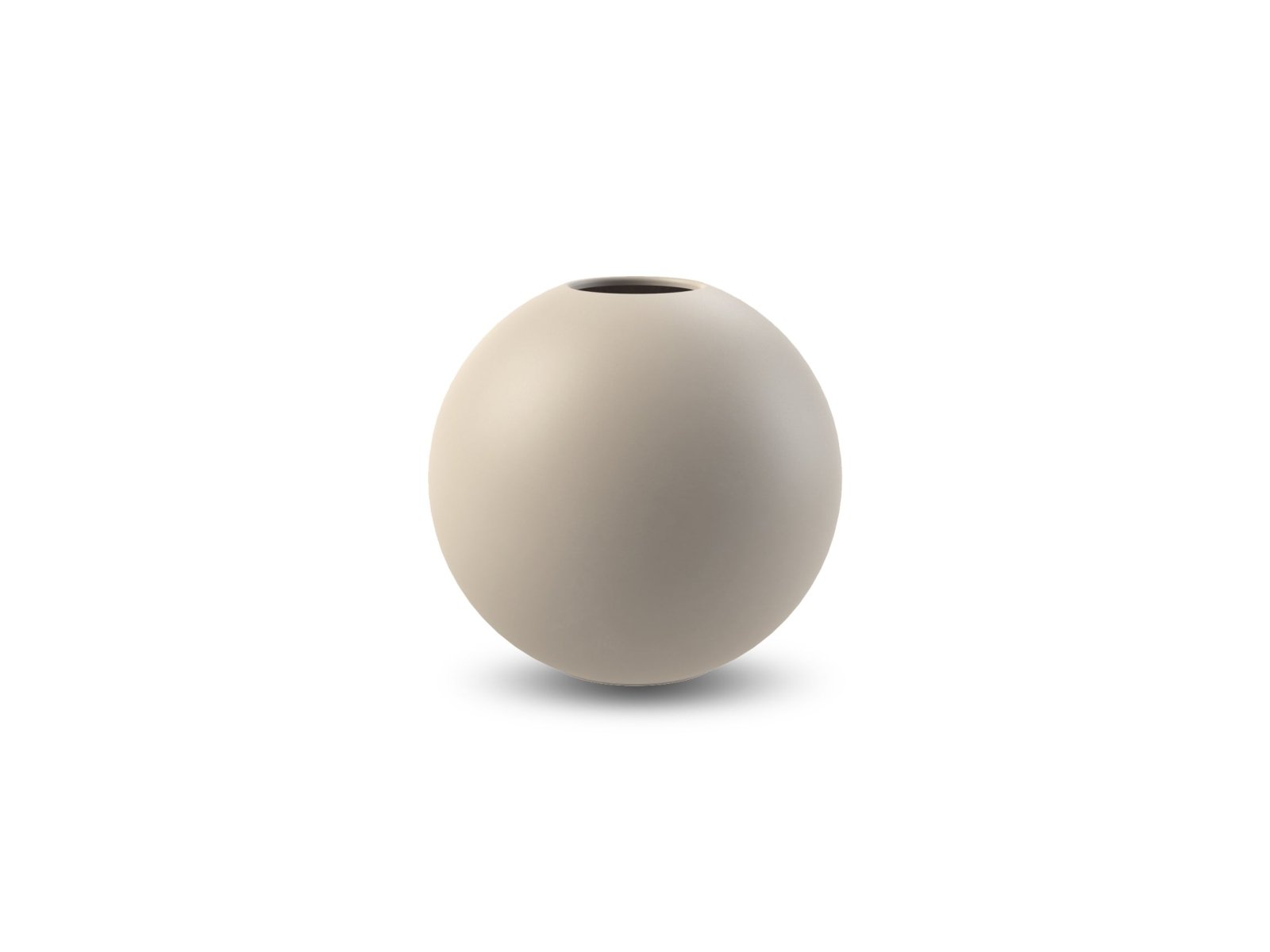 Cooee Design Ball Vas 20cm, Sand - Azalea Home
