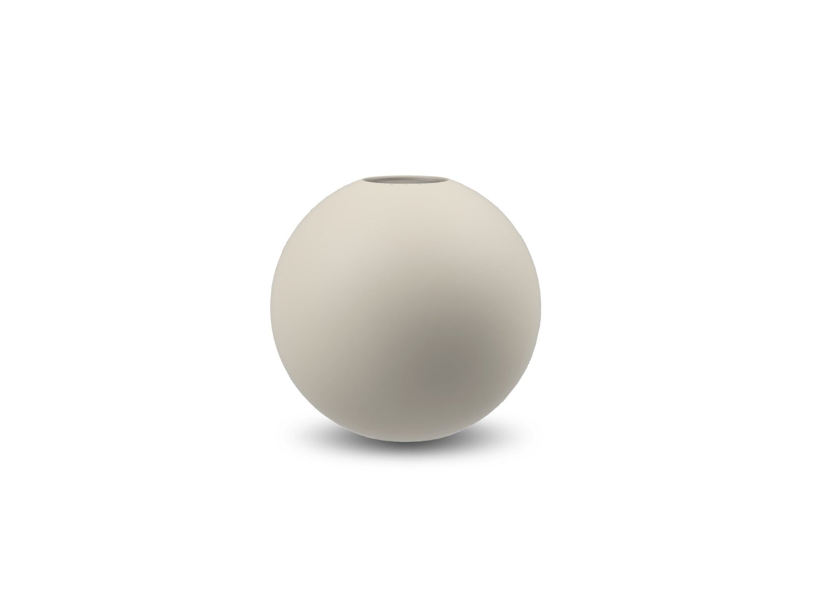 Cooee Design Ball Vas 20cm, Shell - Azalea Home