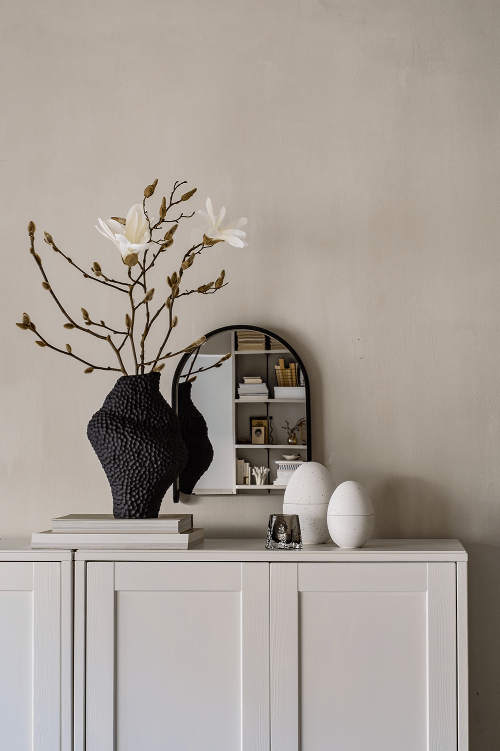 Cooee Design Bonbonniere Påskägg 18cm, Vit - Azalea Home