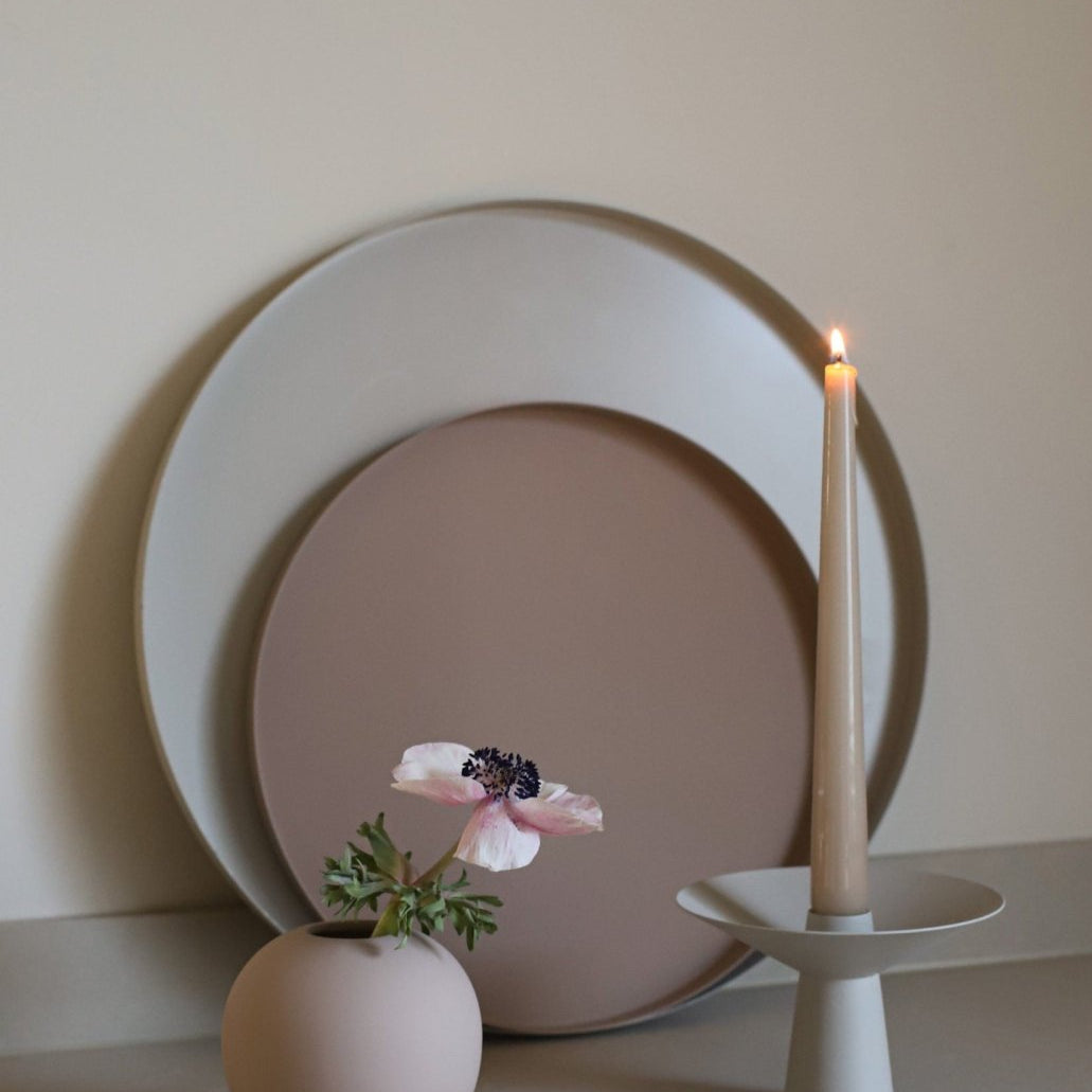 Cooee Design Circle Bricka Ø30cm, Blush - Azalea Home