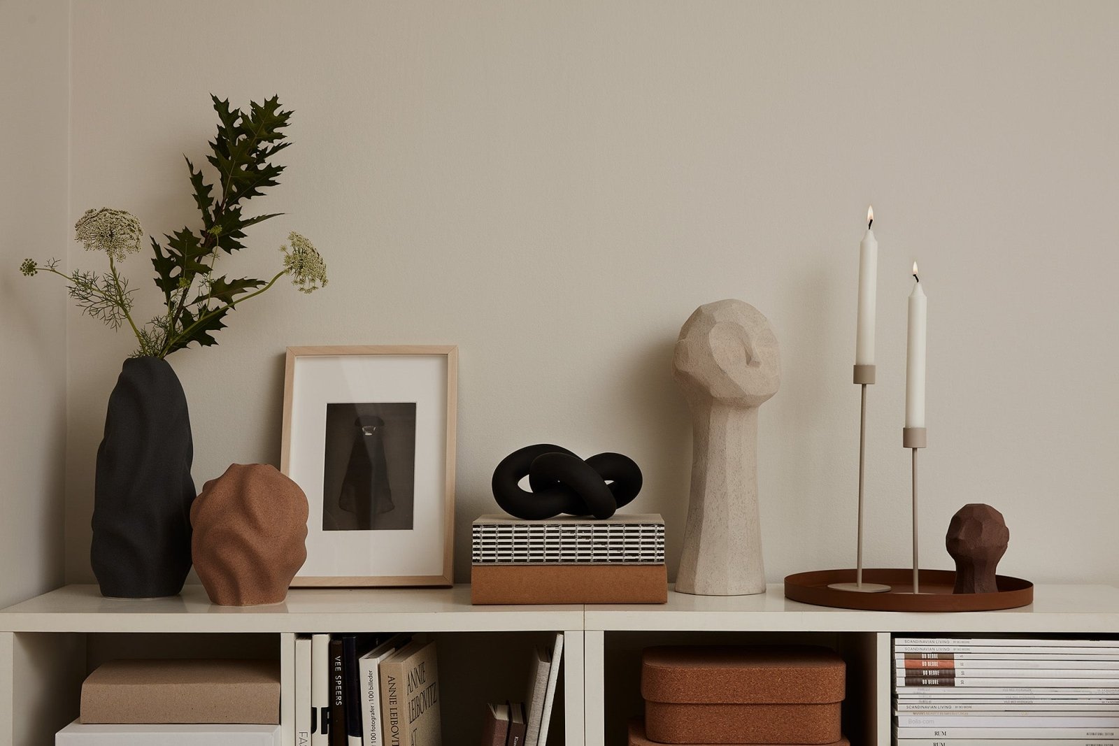 Cooee Design Circle Bricka Ø30cm, Coconut - Azalea Home