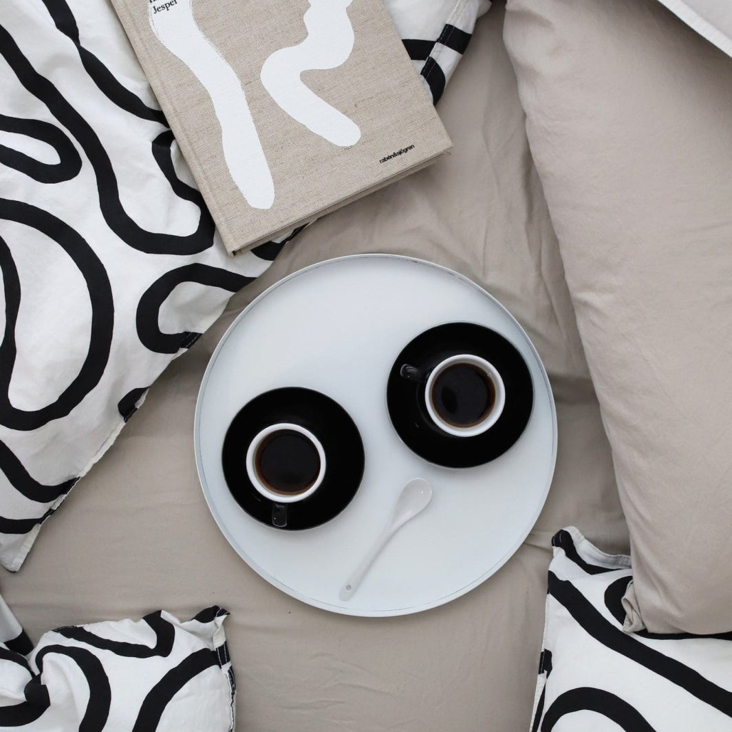 Cooee Design Circle Bricka Ø30cm, Vit - Azalea Home