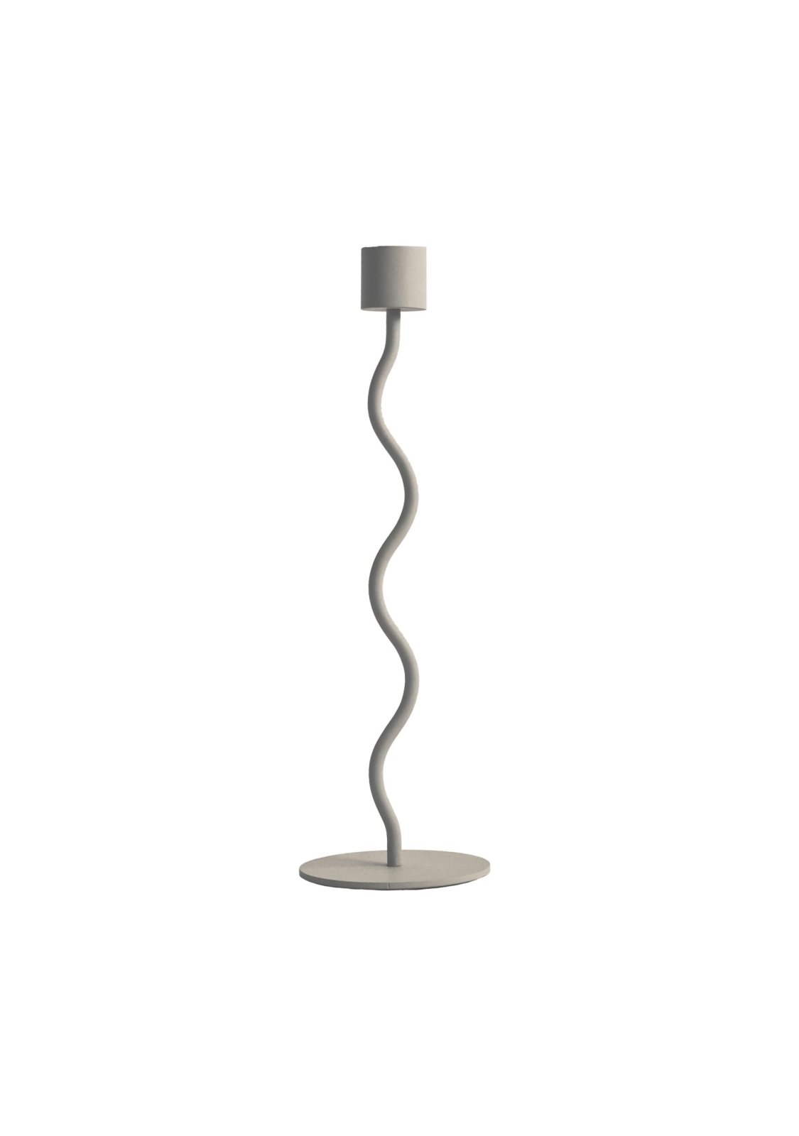Cooee Design Curved Ljusstake 23cm, Sand - Azalea Home