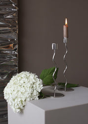 Cooee Design Curved Ljusstake 23cm, Stål - Azalea Home