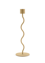 Cooee Design Curved Ljusstake 26cm, Peanut - Azalea Home
