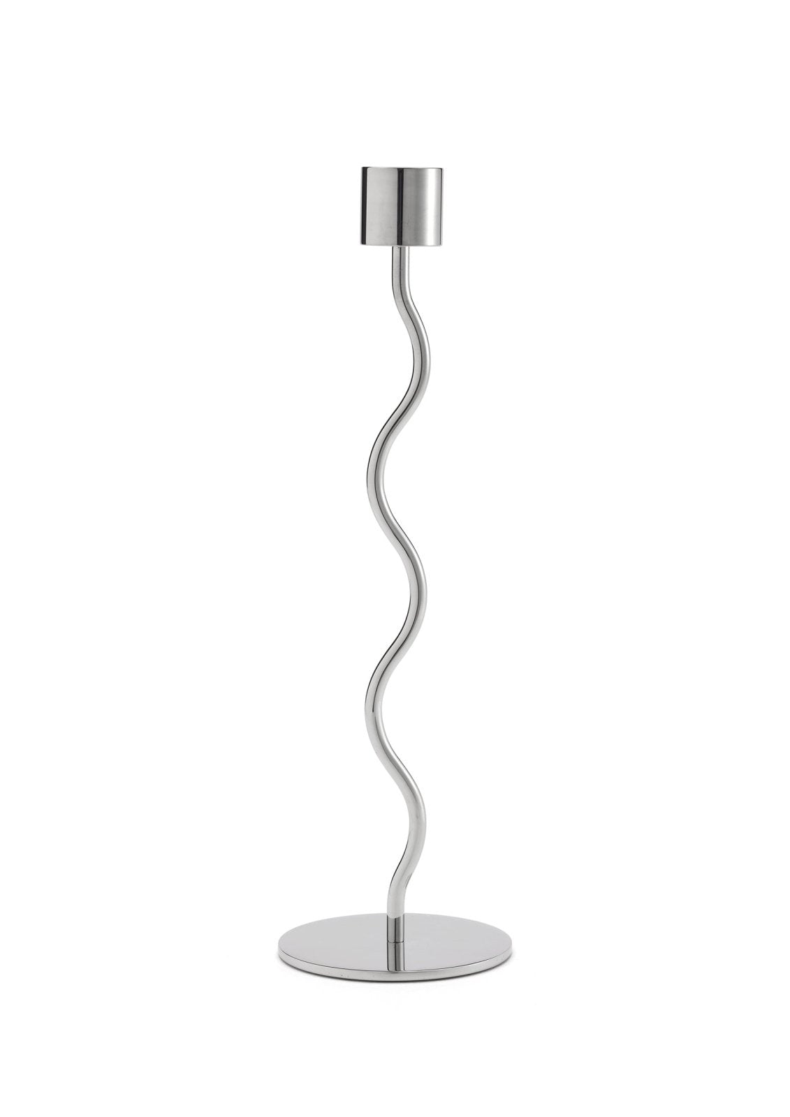 Cooee Design Curved Ljusstake 26cm, Stål - Azalea Home