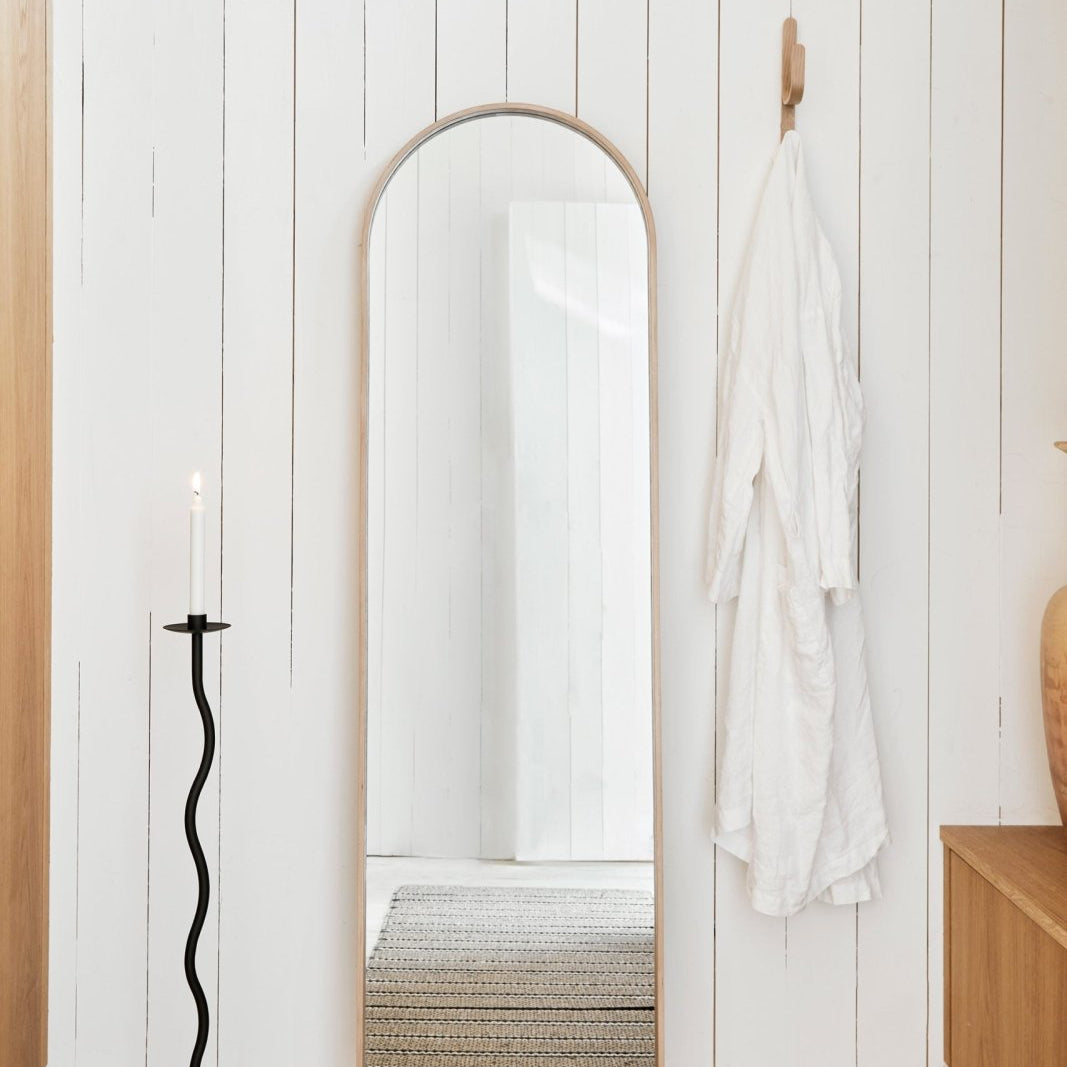 Cooee Design Curved Ljusstake 85cm, Svart - Azalea Home