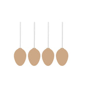 Cooee Design Easter Egg Påskhänge 4 - Pack, Café Au Lait - Azalea Home