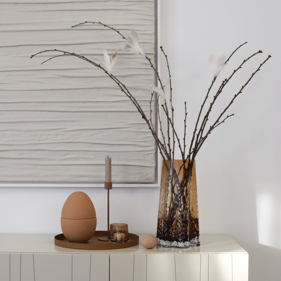 Cooee Design Egg Påskdekoration 2 - Pack, Café Au Lait - Azalea Home