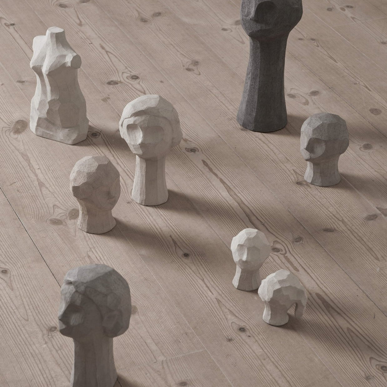 Cooee Design EVE II Skulptur, Limestone - Azalea Home