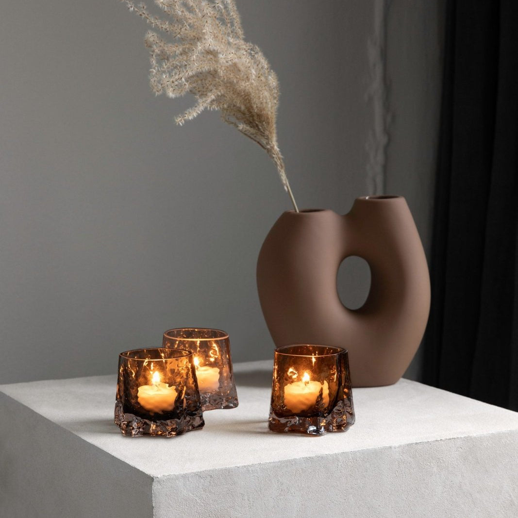 Cooee Design Frodig Vas, Hazelnut - Azalea Home