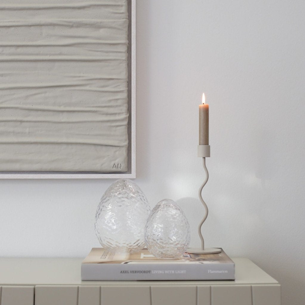 Cooee Design Gry Stående Påskägg 12cm, Klar - Azalea Home