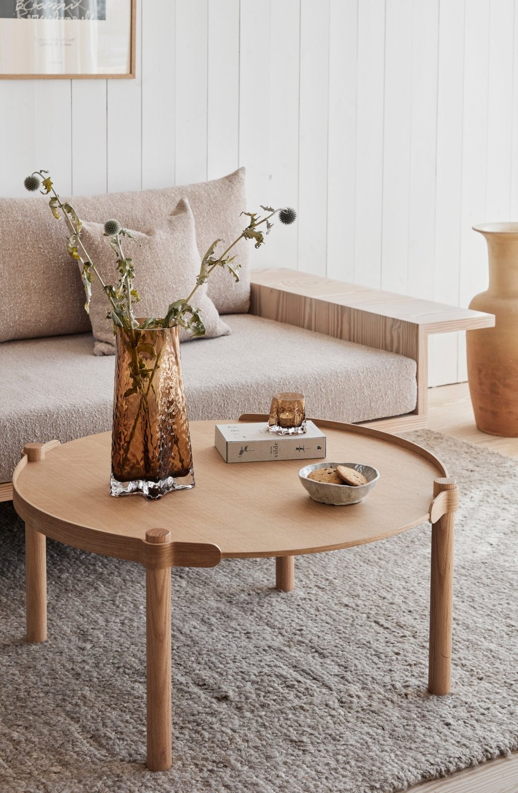 Cooee Design Gry Vas 30cm, Cognac - Azalea Home