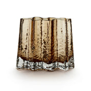 Cooee Design Gry Wide Vas 19cm, Cognac - Azalea Home