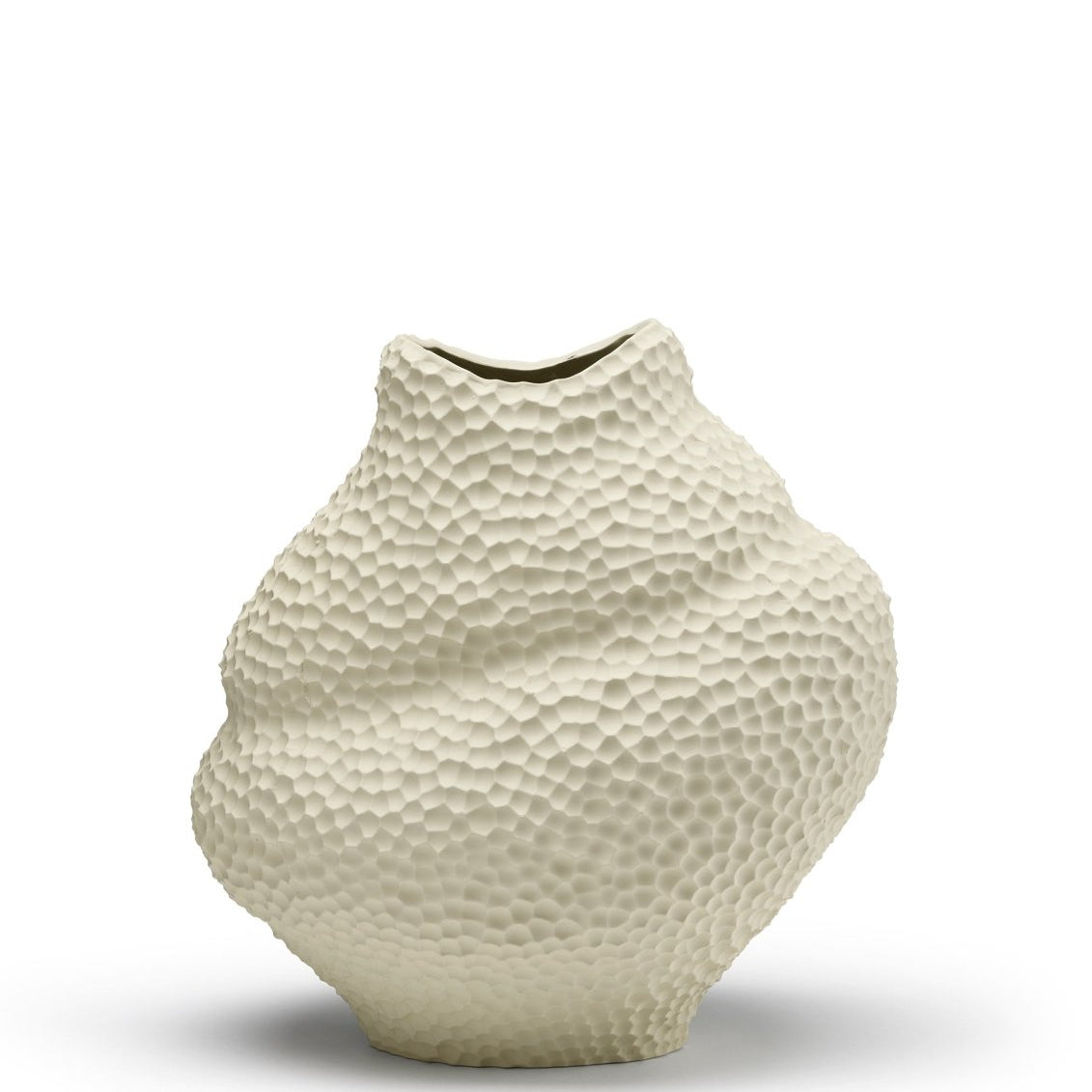 Cooee Design Isla Wide Vas, Beige - Azalea Home