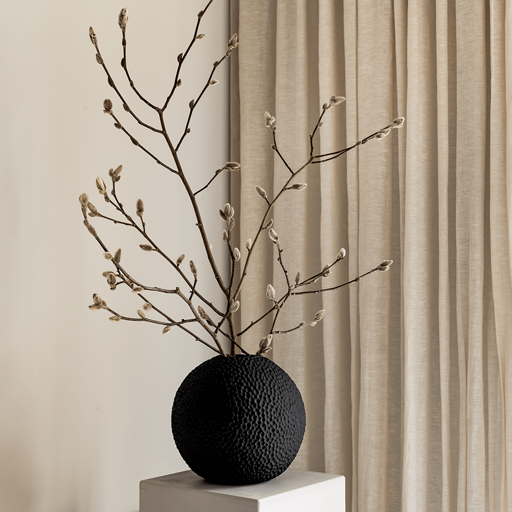 Cooee Design Kaia Vas 25cm, Svart - Azalea Home